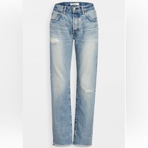 MOUSSY VINTAGE Steel Straight: Mid-Rise Straight Leg Jeans Size 25